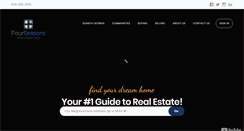 Desktop Screenshot of fourseasonsrealty.com